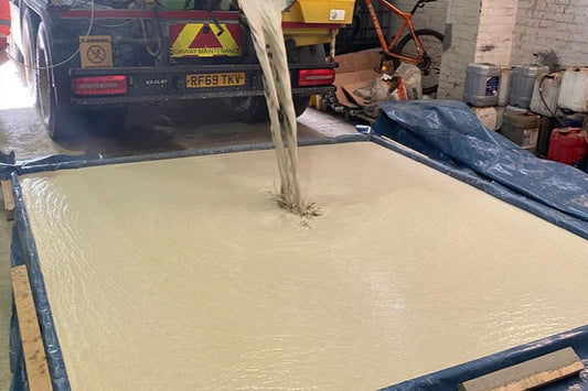 TS-15 anhydrite ultra-thin lightweight flowing screed