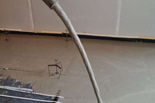 TS-20 anhydrite self compacting flowing screed