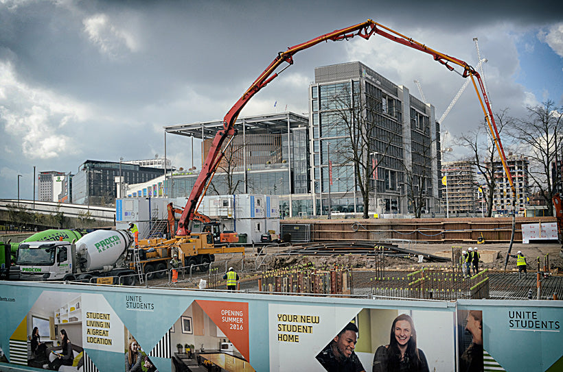 Concrete supplied for Wembley Student Accommodation